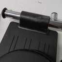 Invacare Wheelchair Legrests, Elevating, Aluminum Footplates, Padded Calf Pads, 1 Pair, T94HAP, Black