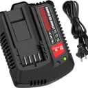 CMCB104 20V Charger Replacement for Craftsman 20V Battery Charger Compatible with Craftsman V20 Lithium Ion Battery CMCB201 CMCB202 CMCB204 CMCB205 CMCB206 Wall Mountable