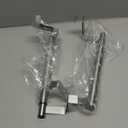 DS. DISTINCTIVE STYLE 2 Pack Kitchen Retractable Towel Holder Adjustable Over The Door Towel Rack Stainless Steel Kitchen Towel Hanger