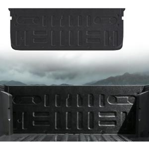 Tailgate Mat Compatible with Ford F-150 2026 2025 2024 2023 2022 2021(No for Pro Access Tailgate or Work Surface Truck Tailgate Liner All Weather Protector TPE Durable Tailgate Cover Accessory-Black
