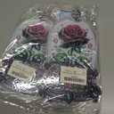 2 x hyzsj DIY Diamond Desktop Ornament Flower Crystal Diamond Art Painting Tabletop Ornaments Single Sided Diamond Ornament for Adult Beginner Home Office Decor Crafts Gift  (ROSE)