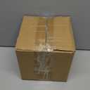 Rustic Farmhouse Vase Home Decor - 6 in Ceramic Boho Decorative Vase for Decor, Round Clay Whitewashed Terracotta Bowl vase for Living Room, Table, Shelf, Centerpieces