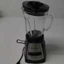 Hamilton Beach Power Elite Wave Action Blender For Smoothies, 40 Oz Glass Jar, 12 Functions Including Puree, Crush Ice, 700 Watts - Black (58148A)