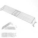 7641 Stainless Steel Warming Rack - Replacement for Weber Spirit 300/II 300 Series (Front Control: E310/S310/E320/S320/SP330), Fits Genesis Silver Gold B/C Grills