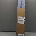 No Drill Blinds for Windows 1" Vinyl L-Shaped Slats Cordless Mini Blinds for Home, for Window Size 36" W  64" H White