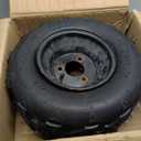 7" Right Wheel Rim Tire Assembly for TaoTao 50cc 90cc 110cc 125cc ATVs & Go Karts Includes 16x8-7 Tire 70mm Bolt Rim