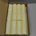 YOROXRG Set of 24 Waterproof Outdoor Flameless Candles, LED Candles with 4 Remote and Timer,(H 4" 5" 6" x D 2.2"),for Christmas,Halloween,Wedding,Festival