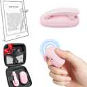 (1 Clip) Kindle Page Turner Remote Control,Finger Ring Rechargeable Pad Ereader Amazon Kindle Button Clicker,Kindle Scroller Paperwhite Scribe Oasis Android Tablets Reading Accessories Gifts