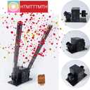 Electric Confetti Launcher Confetti Shooter with Wireless Remote for DJ Party Nightclub Wedding Stage Concert Event Show