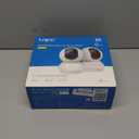 Tapo 2K Pan/Tilt Security Camera for Baby Monitor, Dog Camera w/Motion Detection, 2-Way Audio Siren, Night Vision, Cloud&SD Card Storage, Works w/Alexa & Google Assistant, 2-Pack (Tapo C210P2)