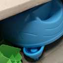 Step2 Rain Showers Splash Pond Water Table, Kids Water and Sand Activity Sensory Playset, Summer Outdoor Toys, 13 Piece Water Toy Accessories, For Toddlers 1.5+ Years Old, Blue & Green