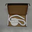 Front Load Washer Door Prop and Stopper - Magnetic Washing Machine Door Holder with 2.6-Inch Magnet Base, Removable Washer Door Stopper Keep Washer Door Open to Prevent Odors (White)