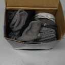 Kids Merino Wool Hiking Socks Boys Girls Toddlers Thermal Winter Warm Boot Thick Cushion Socks 6 Pairs (8-12 Years)