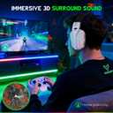WESEARY Wireless Gaming Headset for Xbox Series X|S, 2.4GHz Ultra-Low Latency Headset with Noise Cancelling Mic for PC, PS5, PS4, Switch, Mac, 3D Surround Sound, Bluetooth 5.4, 50H Battery