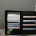 ORIENTOOLS Key Box 100 Position Steel Key Safe Cabinet, Wall Mount Key Holder Lock Box with Key Tags, Key Organizer Ideal for Home, Hotels, Valets and Office Key Storage, Black