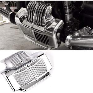 Motorcycle Stock Oil Cooler Cover For Harley Touring Road King Electra Street Glide Trike FLHT FLTR FLHX 2011-2014 2015