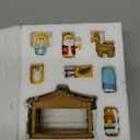 JOYIN 13 PCS Christmas Little Nativity Playset, Reenact Miniature Toys Nativity Set, Christmas Manger Scene for Kids, Present, Xmas Decorations