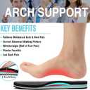 Pevino Women's Orthotic Flip Flops,Casual Comfortable Yoga Mat Thong Sandal with Arch Support (8.5, Brown)