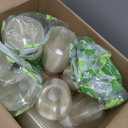 TOSSWARE NATURAL 12oz Arc - Plant Based 98mm Clear Cold Cups - Plastic Alternative for Parties, Bachelorettes, Weddings - Recyclable - Set of 500