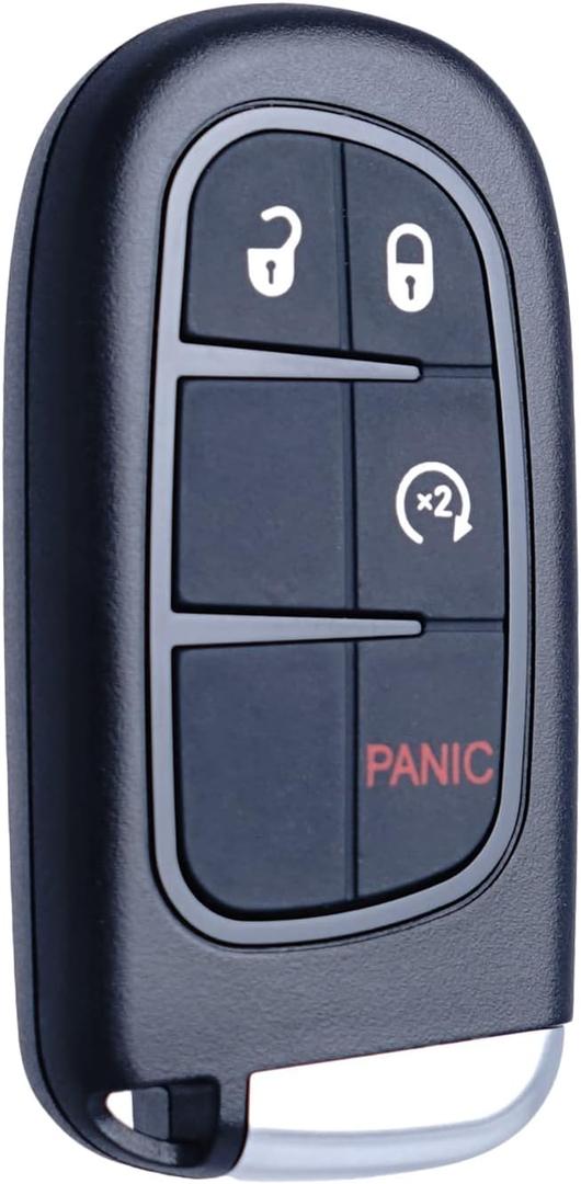 MechanMagic Key Fob Replacement Compatible for 2013-2018 Dodge Ram 1500 2500 3500 Laramie Outdoorsman SLT SXT Pickup Truck Proximity Smart Car Keyless Entry Remote Control Remote Start GQ4-54T