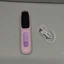 2026 Upgraded Go Brush - Pro for Short Hair - Cordless Straightening Brush with Fast Heat, 3 Temperature Settings, Ionic & Ceramic Care, 2500mAh USB-C Rechargeable for Frizz-Free Styling (Purple)