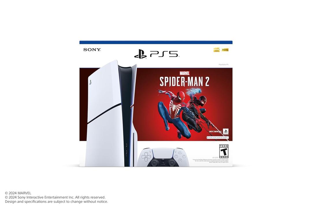 PlayStation 5 Console - Marvels Spider-Man 2 Bundle (slim)