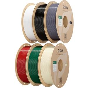 eSUN PLA+ Filament 1.75mm 1KG*6 Bundle Set, 3D Printer Filament