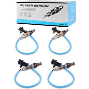 234-4012 234-4018 O2 Oxygen Sensor Upstream Downstream 4PCS for 1996 1997 1998 1999 2000 2001 2002 Chevrolet/Chevy Silverado 1500 Tahoe Express 1500 Suburban, GMC Yukon XL Sierra, Cadillac Escalade