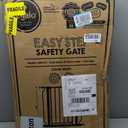 Regalo Safety 29-38.5" Baby Gate for Doorways & Bottom of Stairs, Pressure Mounted Baby Gate with Door for Babies, Toddlers & Pets, Tested & Safe for 30 Years, American Designed, American Owned, White