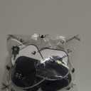 Refrigerator Lock, Heavy Duty Fridge Lock, Combination Lock for Refrigerator Cabinets, Drawers, Safety, Easy Install No Keys Needed (Black-2Pack)