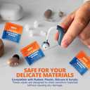 Hearing Aid Cleaning Wipes - 100 Individually Wrapped Pre-Moistened Alcohol-Free Wipes for Hearing Aids, Amplifiers, Earbuds, Audio & Electronics - Portable, Quick-Drying, Gentle, Daily Use & Travel