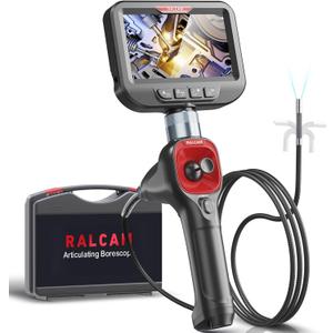 Ralcam Car Air Conditioner Borescope Visual Cleaning Gun LCD Display HD Inspection Camera Automotive Borescope Factory