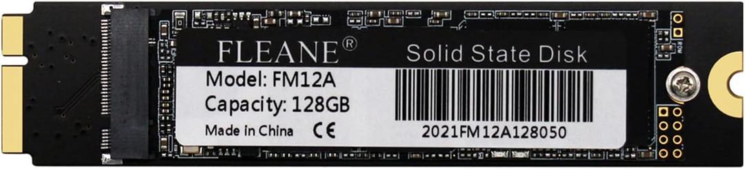 FLEANE FM12A 1TB 1024GB SSD Compatible with Apple Laptop MacBook Air A1465 A1466 Mid2012 EMC2558 EMC2559 Large Capacity Upgrade (1TB)