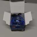 Flying Orb Ball 2025 Upgraded Hand Controlled Flying Spinner Ball with RGB Led Lights Boomerang Spinner 360Rotating Soaring UFO Mini Orb Drone Toy Safe for Kids Adults(Blue)