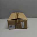 MESHA Jewelry Gift Boxes, 3.5x3.5x1 Inch 20 Pcs Matte Small Gift Box with Lids, Small Cardboard Jewelry Boxes with Cotton Filled and Lids, JewelryBox Bulk for Festive Day Brown