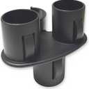 Vacuum Storage Rack Attachments,Vacuum Attachment Tool Clip for Most 32mm Caliber Attachment and Vacuum Pole (1 Pack)