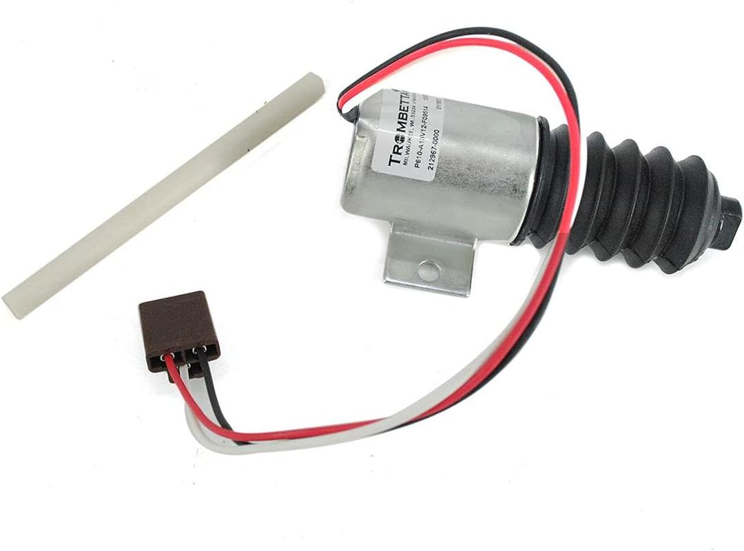Grasshopper Mower Fuel Solenoid Assembly, Fuel Solenoid for FrontMount Mowers, Supplies to Maintain and Maximize Your Lawn Mower Performance, Maintain Your Yard, Genuine Replacement Part, OEM 603350