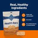 Blue Buffalo Health Bars Crunchy Dog Biscuits, Oven-Baked with Natural Ingredients, Pumpkin & Cinnamon, 16-oz Bag (1 Pound (Pack of 1))