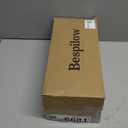 Bespilow Cervical Neck Traction Pillow for Pain Relief - 30 Min Daily Stretcher & Relaxer - Dual-Layer Memory Foam Neck Roll for Back Sleeping - Small Orthopedic Bolster with Cooling Cover