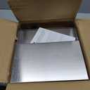 Pond Waterfall Spillway with Filter and Pump Kit - 304 Stainless Steel Ponds Waterfall Box,800 GPH Pump,9.8FT Oxford Hose,Garden Water Features