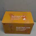 Cordless Heated Blanket Portable Battery Operated Throw for DeWALT 20V Battery or power Bank,S Rapid Heating,Waterproof,Electric Wearable Heated Shawl for Home, Office, Travel, Camping (NO Battery) (Black and Yellow)