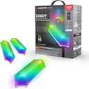 XTREME Monster Digit Smart 3D LED Art Panels, Modular 3 Panel Starter Kit with Controller