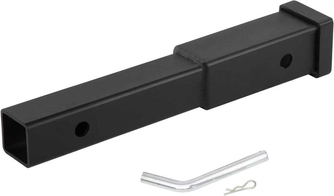 Taelakeni 5000lbs Trailer Hitch Extender Adapter, 10 inch Extension Length, Fits for 2 inch Receiver, with 5/8 inch Hitch Pin