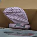 DeAO Baby Doll Stroller Crib Bed Nursery Role Play Set Baby Doll with Accessories and Play Mat,Travel Cot,Bouncer,Foldable Stroller and Travel Bag Gifts for Toddlers Girls Boys