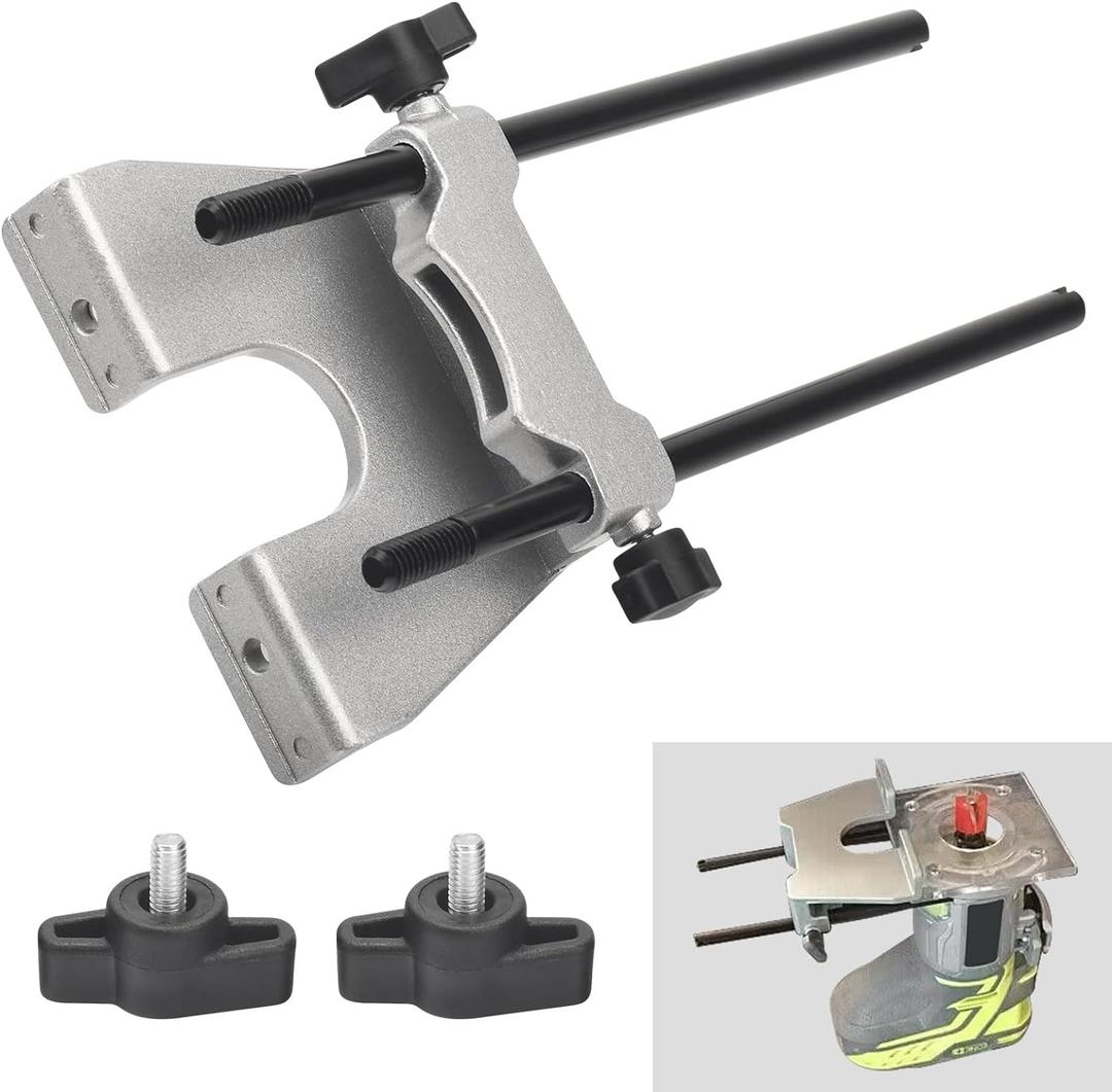 204358001 Edge Guide Assembly Compatible with Ryobi P601 and P206 18V ONE+ Trim Routers, Fits PCL424B PCL424 R2401 Trim Routers - 204358001 Router Guide