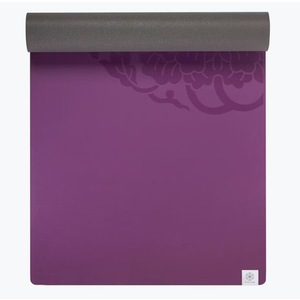 Gaiam Dry Grip Yoga Mat - Purple (5mm)