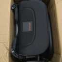 Gravity Folding Baby Stroller - Portable Travel Toddler Stroller w/Adjustable Backrest, Canopy & Cup Holder, Lightweight and UV Protected, One-Hand Automatic Folding - Black