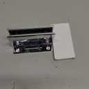 CKB Shower Glass Door Hinge, 90 Degree with Solid Brass, for 3/8"(10mm) to 1/2"(12mm) Thick Tempered Glass, Frameless Shower Door Replacement Hardware kit, Chrome