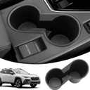 Autorder Car Cup Holder for Subaru Crosstrek 2024-2026 Accessories Water Cup Holders TPE Durable Cup Holder Insert for Crosstrek