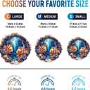 Wooden Puzzles for Adults - Clownfish Journey Wooden Jigsaw Puzzle, Unique Animal Shaped Wood Puzzles Adult, Christmas Birthday Gifts for Friends/Family, Home Decor 11.4 * 11.2in 195pcs (Medium)